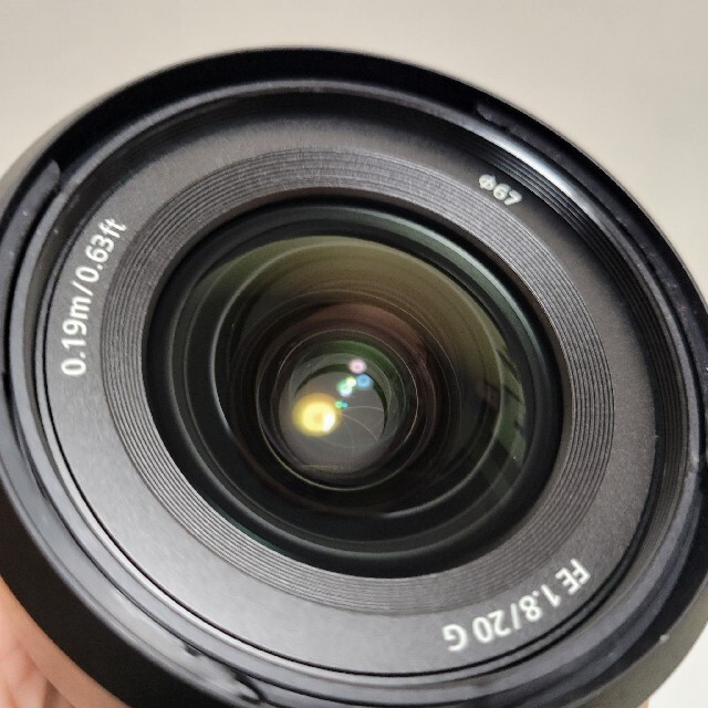 SONY 交換レンズ FE 20F1.8 G 5