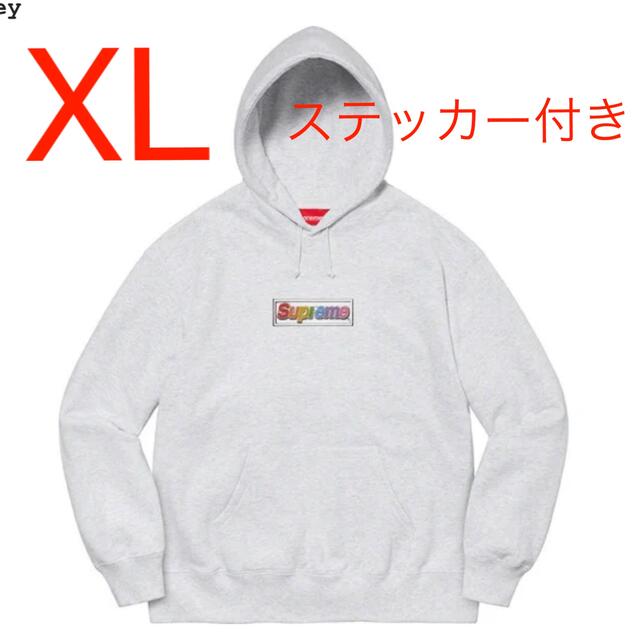 Supreme Bling Box Logo Hooded Sweatshirtメンズ