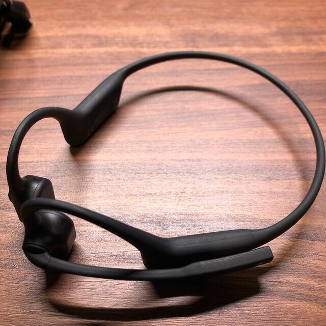 新品未開封！OPENCOMM aftershokz BLACK 骨伝導 購入証明