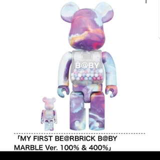 MEDICOM TOY - MY FIRST BE@RBRICK B@BY MARBLE 100%&400%の通販｜ラクマ