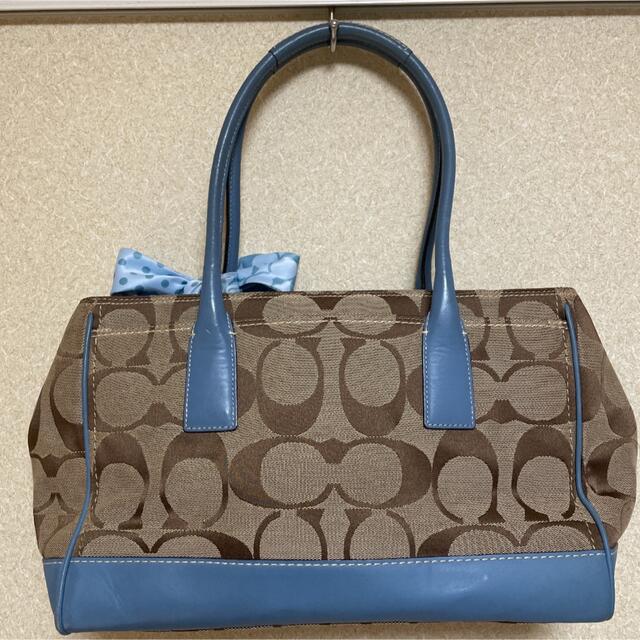 コーチ coach トートバッグ リボン付き 1