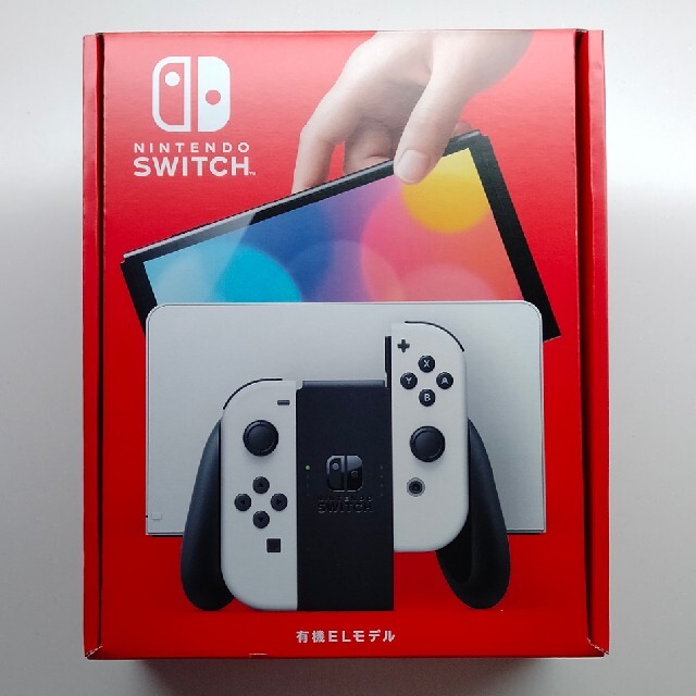 Nintendo Switch(ニンテンドースイッチ)の美品 Nintendo Switch 有機ELモデル ホワイト おまけ付き エンタメ/ホビーのゲームソフト/ゲーム機本体(家庭用ゲーム機本体)の商品写真