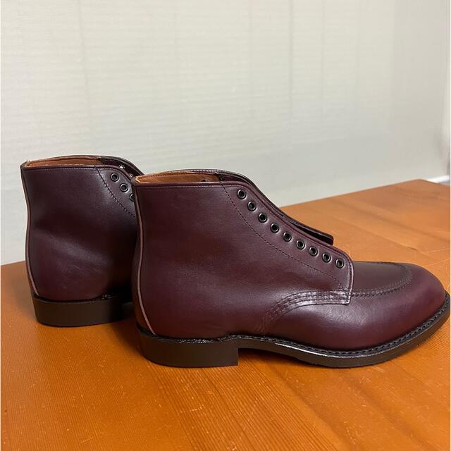 REDWING(レッドウィング)の新品未使用　RED WING 9091 8.5Dジラードブーツ　ブラックチェリー メンズの靴/シューズ(ブーツ)の商品写真