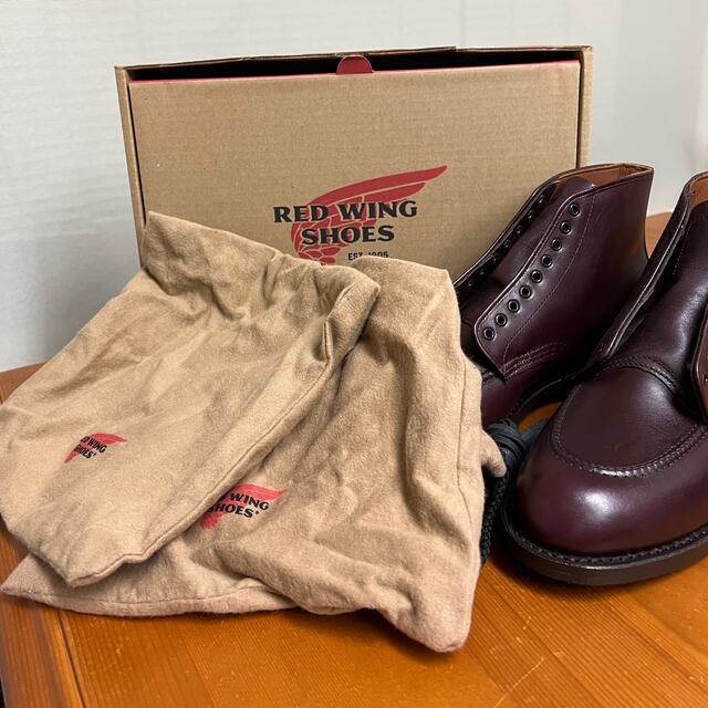 REDWING(レッドウィング)の新品未使用　RED WING 9091 8.5Dジラードブーツ　ブラックチェリー メンズの靴/シューズ(ブーツ)の商品写真