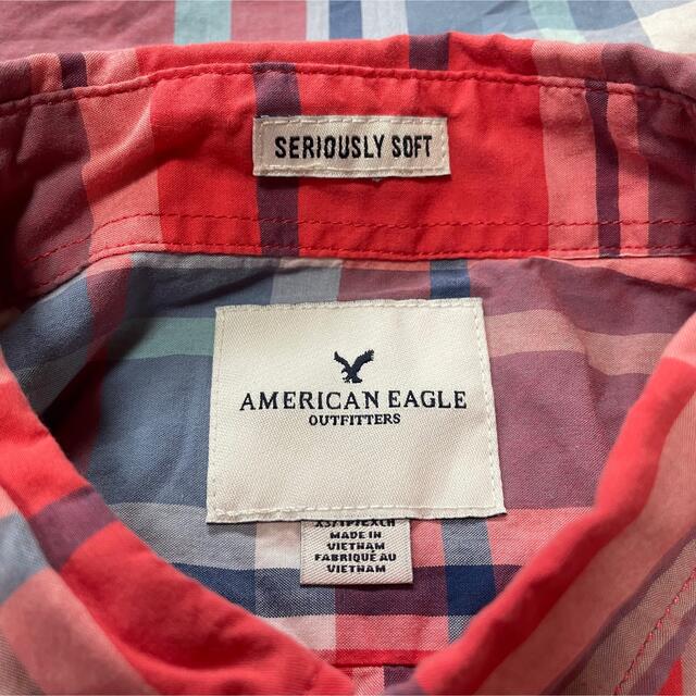 American Eagle(アメリカンイーグル)の【toda様専用】アメリカンイーグル　シャツ　トップス　XSサイズ　Sサイズ メンズのトップス(シャツ)の商品写真