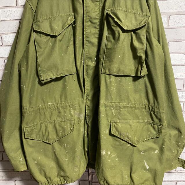90s 古着 ヴィンテージ  M65 モッズコート ミリタリー アースカラー メンズのジャケット/アウター(モッズコート)の商品写真