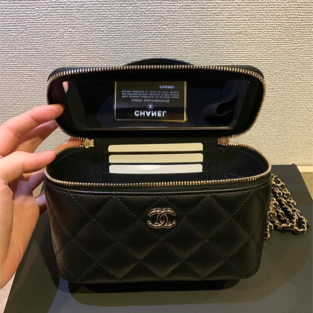 CHANEL - 新品未使用 シャネル トップハンドル バニティバッグの通販