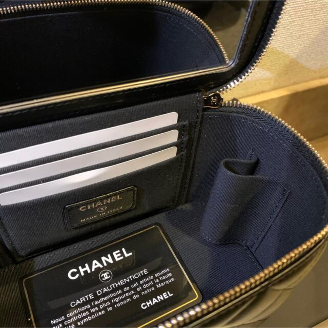 CHANEL - 新品未使用 シャネル トップハンドル バニティバッグの通販