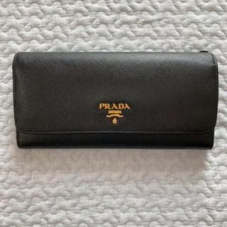 プラダ(PRADA)のPRADA プラダ 長財布　バイカラー　ピンク(財布)