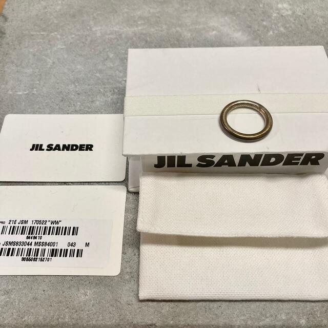 Jil Sander(ジルサンダー)の21SS ジルサンダー シルバーCLASSICリングM/メンズ メンズのアクセサリー(リング(指輪))の商品写真