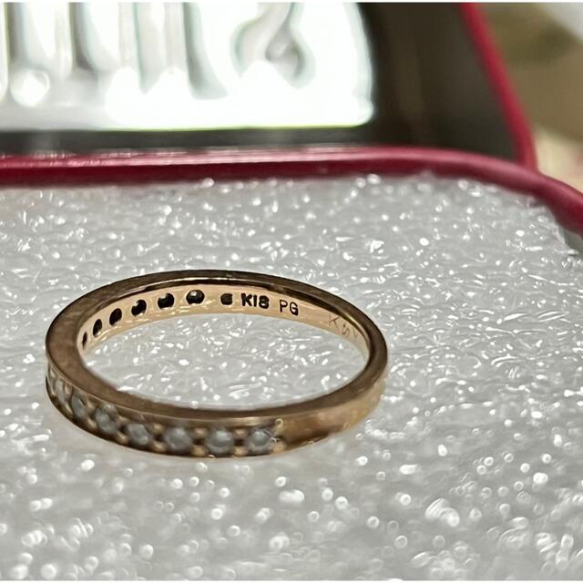 ピンクゴールド リング 指輪 4.5号 レディースのアクセサリー(リング(指輪))の商品写真