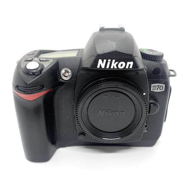 Nikon(ニコン)の＊1  Nikon D70  ボディ【バッテリー充電器付属】ショット数4,750 スマホ/家電/カメラのカメラ(デジタル一眼)の商品写真