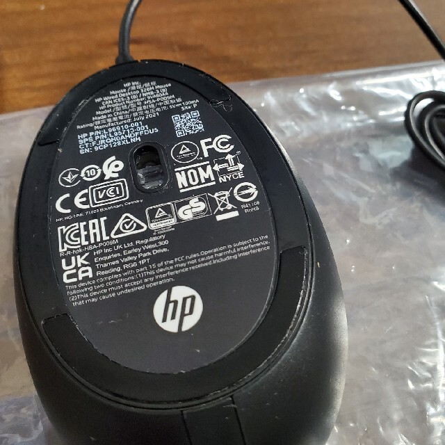 HP(ヒューレットパッカード)のHP マウス&キーボードセット スマホ/家電/カメラのPC/タブレット(PC周辺機器)の商品写真