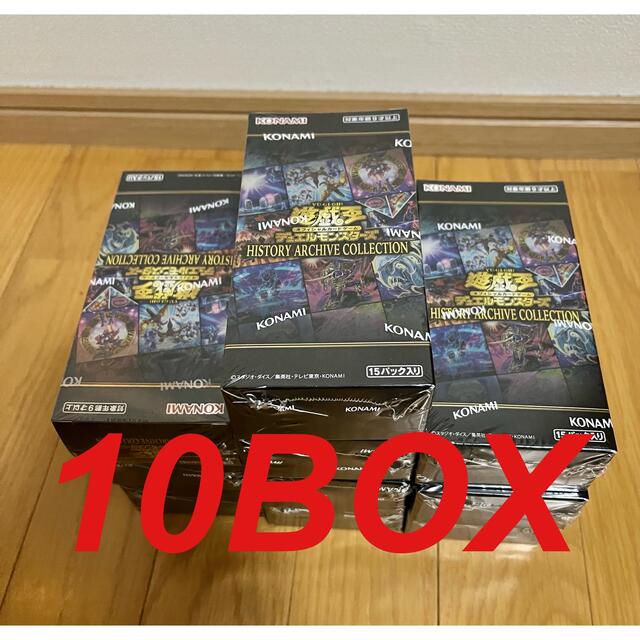 遊戯王 ヒストリーアーカイブコレクション 10BOX シュリンク付き 新品未使用