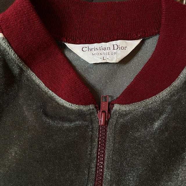 Christian Dior vintage ベロア トラックジャケット