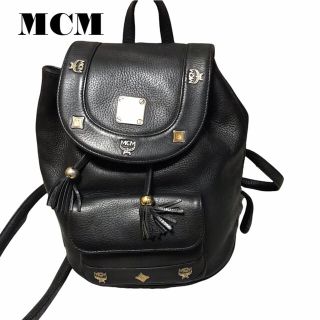 エムシーエム(MCM)のMCM ヴィンテージシングルポケットレザーリュック(リュック/バックパック)