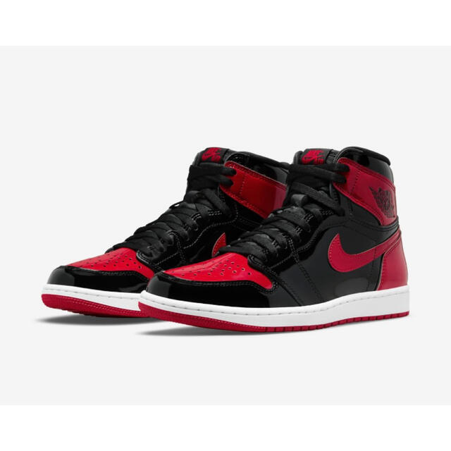 Nike GS Air Jordan 1 High OG Patent Bred