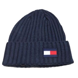 トミーヒルフィガー(TOMMY HILFIGER)の新品TOMMY HILFIGER ユニセックス　ニットビーニーNV(ニット帽/ビーニー)