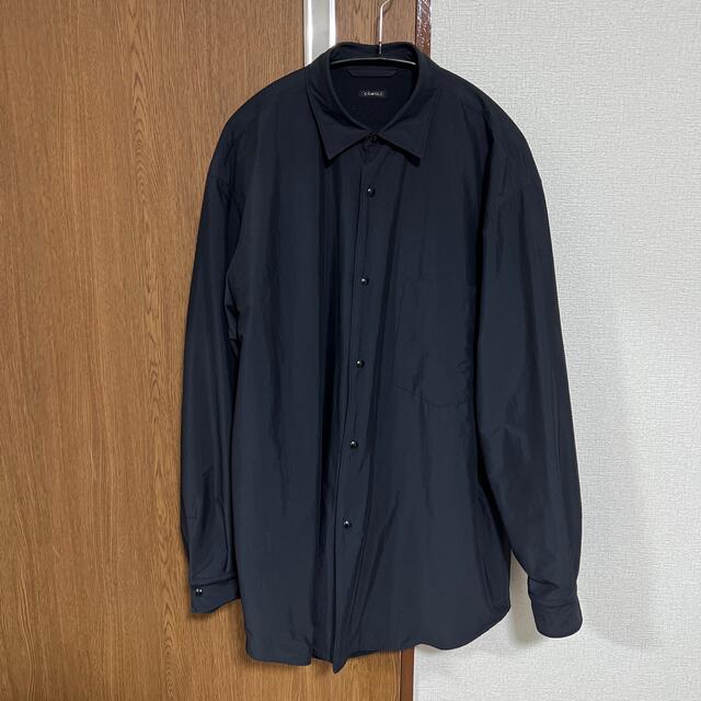 COMOLI(コモリ)のCOMOLI コモリ　ナイロンシャツジャケット 20aw サイズ3 メンズのジャケット/アウター(ナイロンジャケット)の商品写真
