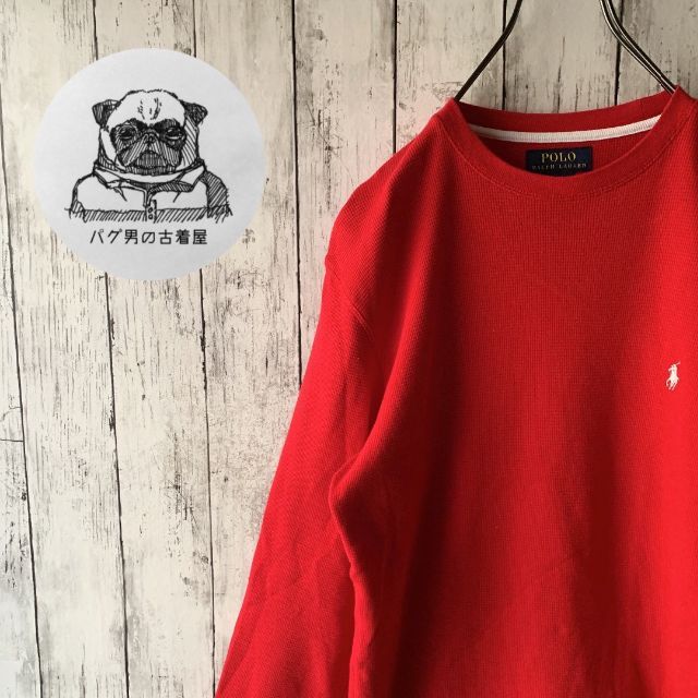 ポロラルフローレン☆ポニー刺繍ロゴ ニット セーター XL 90s 古着 ポロラルフローレン☆ポニー刺繍ロゴ ニット セーター XL 90s 古着