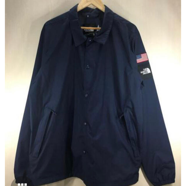 THE NORTH FACE(ザノースフェイス)のThenorthface/コーチジャケット/USA/XL/オリンピック/紺色 メンズのジャケット/アウター(ナイロンジャケット)の商品写真