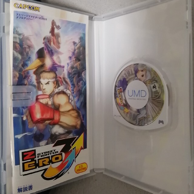 ストリートファイターZERO3↑↑（ダブルアッパー）（カプコレ） PSP