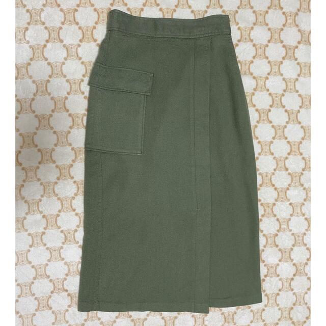 Lily Brown(リリーブラウン)の花柄ブラウス　タイトスカート レディースのスカート(ひざ丈スカート)の商品写真