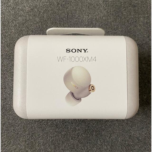 SONY WF-1000XM4/SM シルバーヘッドフォン/イヤフォン