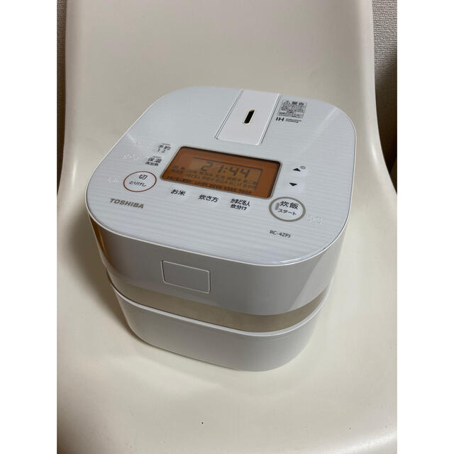 東芝 - 東芝 TOSHIBA RC-4ZPJ(w) 炊飯器 2.5合炊きの通販 by