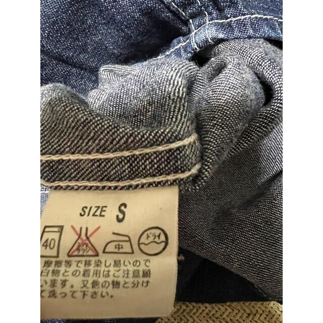 Levi's(リーバイス)のLevi's オレンジタブ　デニムシャツ　S リーバイス　レディースシャツ レディースのトップス(シャツ/ブラウス(長袖/七分))の商品写真