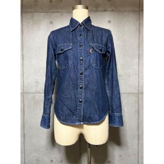 リーバイス(Levi's)のLevi's オレンジタブ　デニムシャツ　S リーバイス　レディースシャツ(シャツ/ブラウス(長袖/七分))