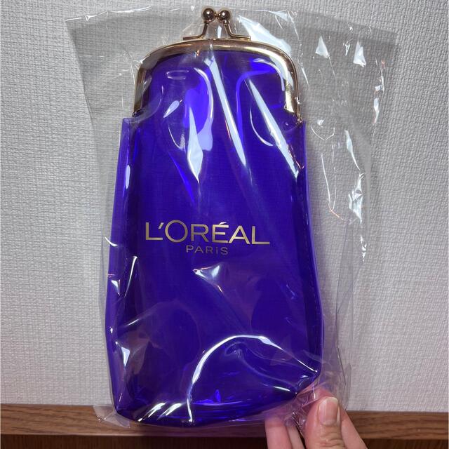 L'Oreal Paris(ロレアルパリ)のロレアルパリ がまぐち ポーチ ペンケース レディースのファッション小物(ポーチ)の商品写真