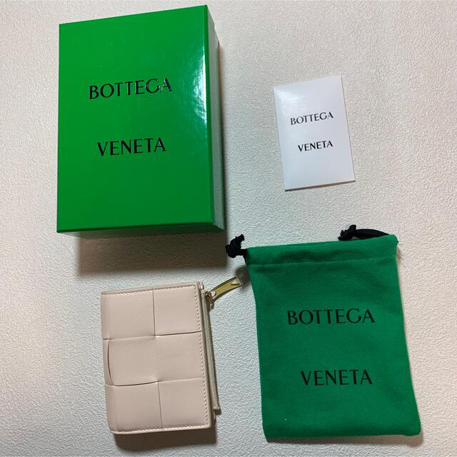 Bottega Veneta 新品【大人気】ボッテガヴェネタ ２つ折り イントレチャート メロンウォッシュドの通販 by りんりん's shop｜ ボッテガヴェネタならラクマ