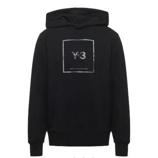 ワイスリー(Y-3)のY-3 ワイスリー スクエアラベルロゴ グラフィック プルオーバー パーカー(パーカー)