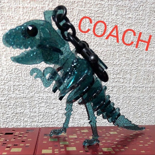 COACH レキシー ビッグチャーム・スケルトングリーンのサムネイル