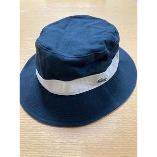 ラコステ(LACOSTE)のラコステ　ハット　リバーシブル（黒　ネイビー）(ハット)