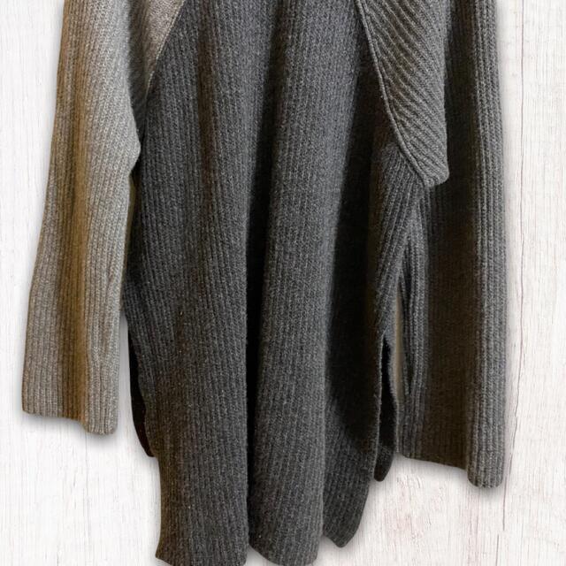 【一点限り】PS PaulSmith ロングウールカシミヤ混ワンピース