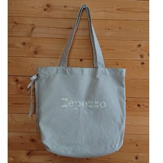 レペット(repetto)のレペット✰repetto トートバッグ　ライトグレー　リボン(トートバッグ)