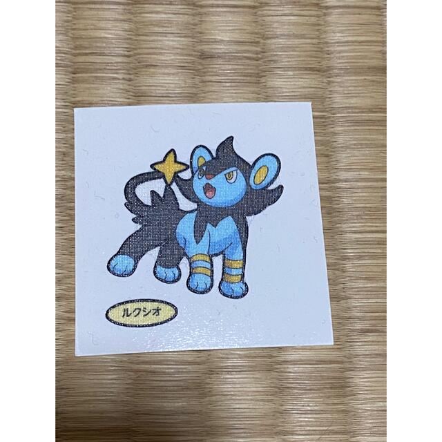 ポケモンパン デコキャラシール ルクシオ エンタメ/ホビーのおもちゃ/ぬいぐるみ(キャラクターグッズ)の商品写真