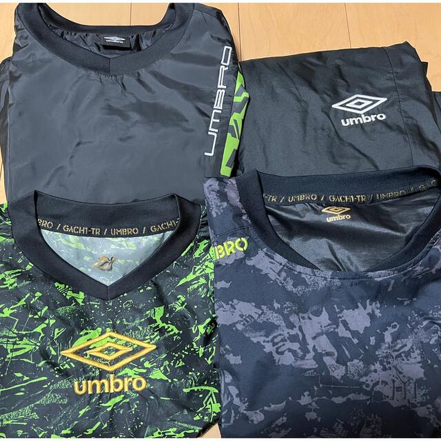 UMBRO(アンブロ)のサッカーウェアまとめ売り4点 キッズ/ベビー/マタニティのキッズ服男の子用(90cm~)(Tシャツ/カットソー)の商品写真