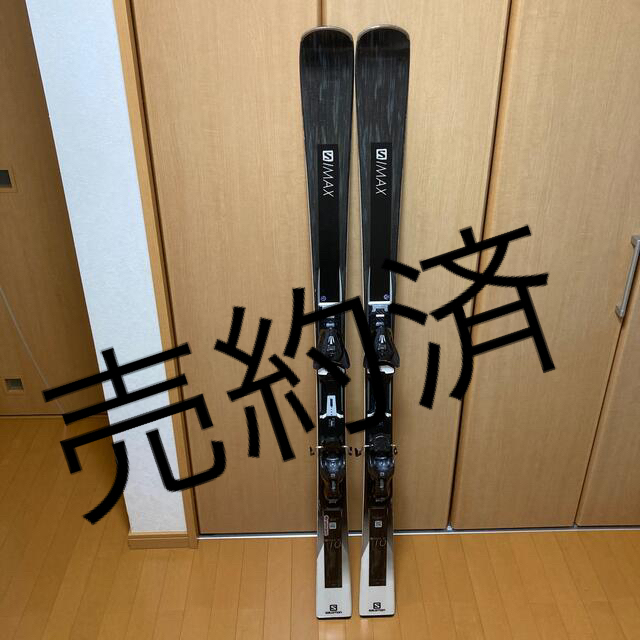 SALOMON スキー板 S/MAX W10 155 ビンディング付き - 板