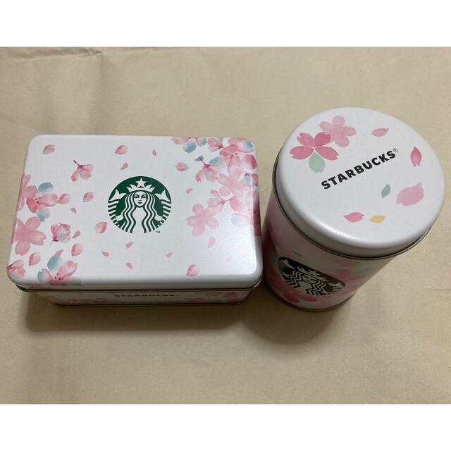 Starbucks Coffee(スターバックスコーヒー)のスターバックス　桜　缶　空き缶　2021 2020 エンタメ/ホビーのコレクション(その他)の商品写真