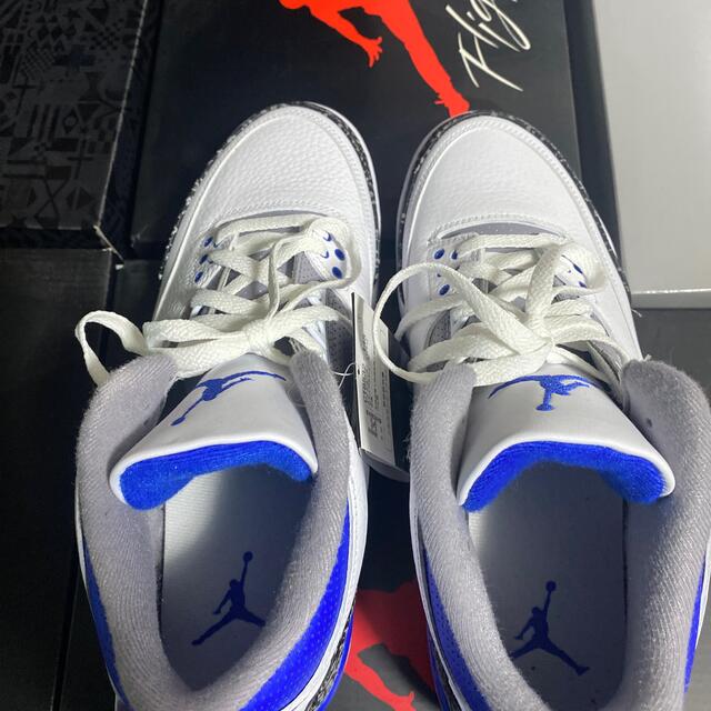 NIKE AIR JORDAN 3 "RACER BLUE" 2