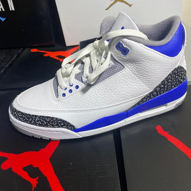 NIKE AIR JORDAN 3 "RACER BLUE" 5