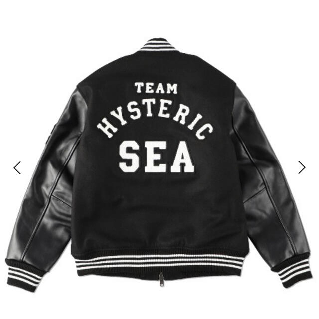 HYSTERIC GLAMOUR(ヒステリックグラマー)のHYSTERIC GLAMOR WIND AND SEA スタジャン メンズのジャケット/アウター(スタジャン)の商品写真