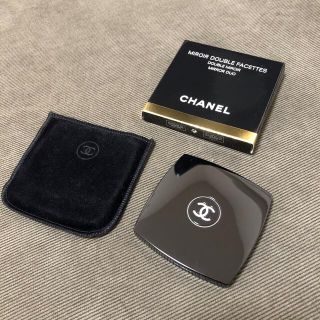 シャネル(CHANEL)の【美品】CHANEL ダブルミラー 箱あり(ミラー)