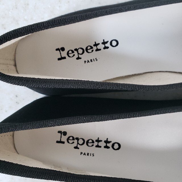 repetto(レペット)のrepetto/レペット サンドリオン バレエシューズ ブラック ラメ 40 レディースの靴/シューズ(バレエシューズ)の商品写真