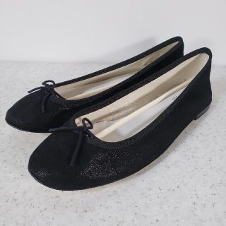 美品※repetto レペット サンドリオン ラメ バレエ フラット シューズ