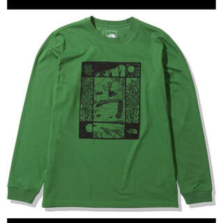 ノースフェイス(THE NORTH FACE) グリーン メンズのTシャツ 