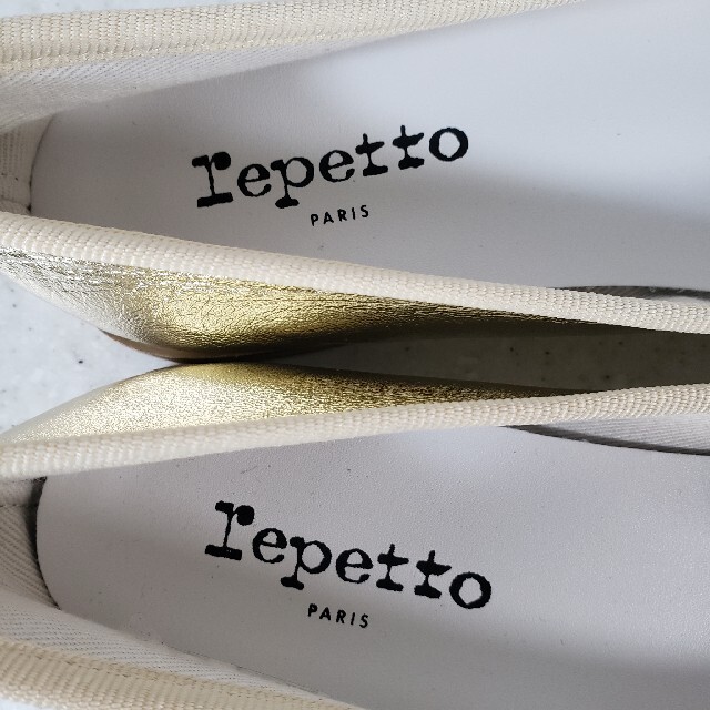 repetto(レペット)のrepetto/レペット サンドリオン バレエシューズ ゴールド 40 レディースの靴/シューズ(バレエシューズ)の商品写真